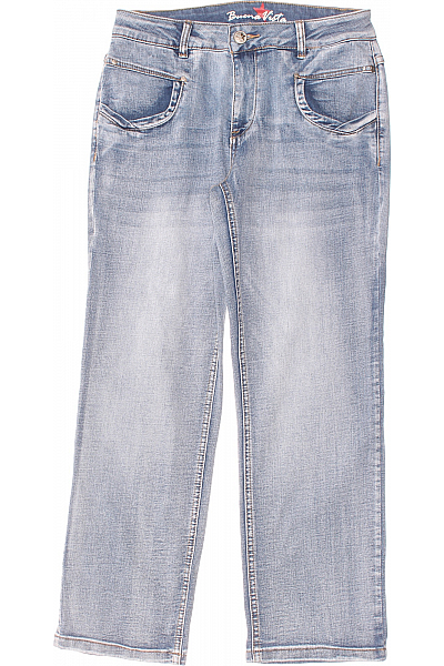 Boyfriend Dámské Džíny Modré Vel. S