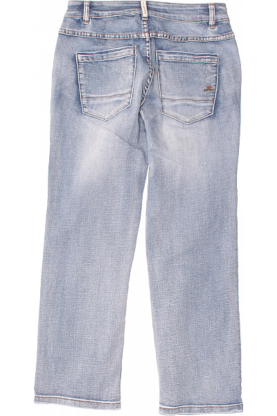 Boyfriend Dámské Džíny Modré Vel. S