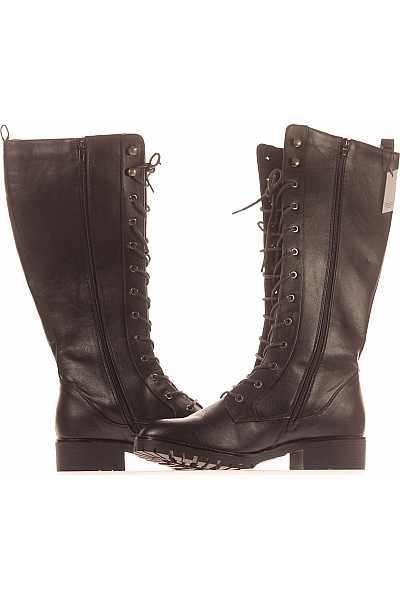 Dámské Boty Černé Vel. 44