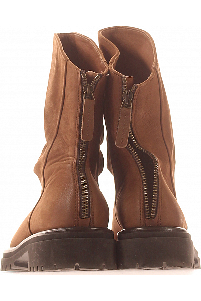 Paul Green Dámské Kotníkové Boty Hnědé