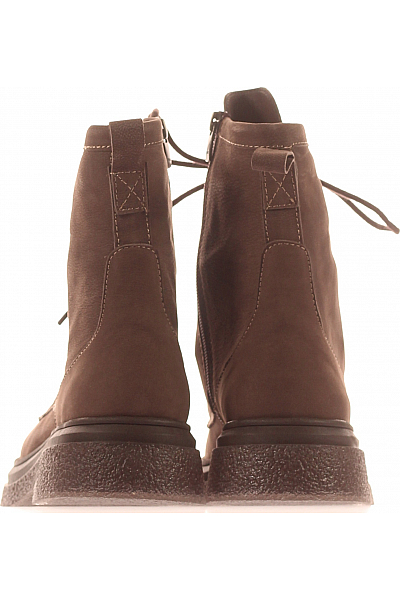 Inuovo Dámské Workery Kožené Hnědé Vel. 39