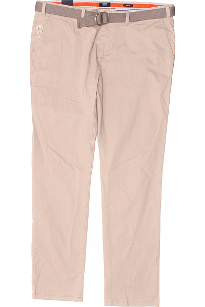 Pánské Kalhoty Béžové MC NEAL Outlet Vel. 58