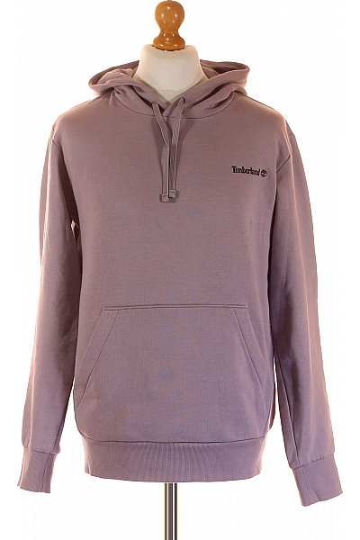 Timberland Pánská Mikina Bez Zapínání Fialová Vel. S