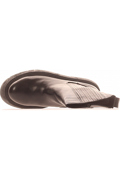 Inuovo Dámské Boty Kožené Černé Vel. 37