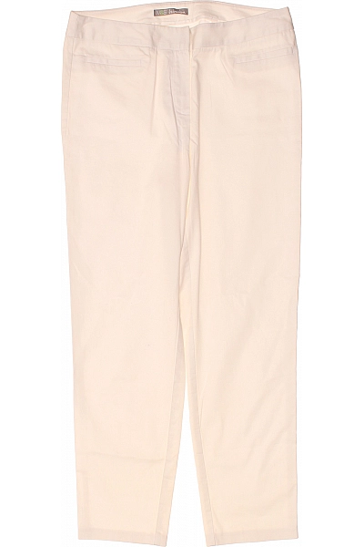 Společenské Dámské Kalhoty Bílé Marks & Spencer