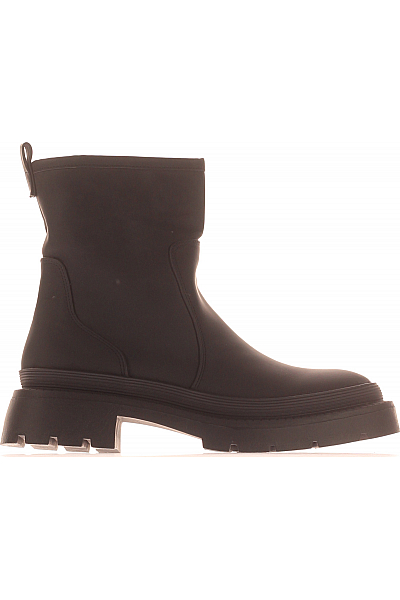 Dámské Kotníkové Boty Černé Outlet Vel. 40