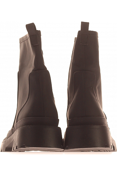 Dámské Kotníkové Boty Černé Outlet Vel. 40