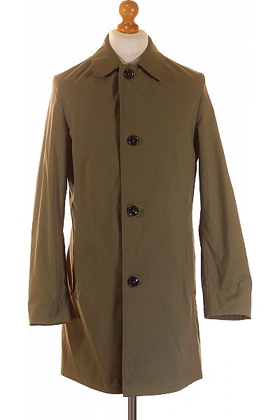 Pánský Kabát Zelený MC NEAL Second hand Vel. S