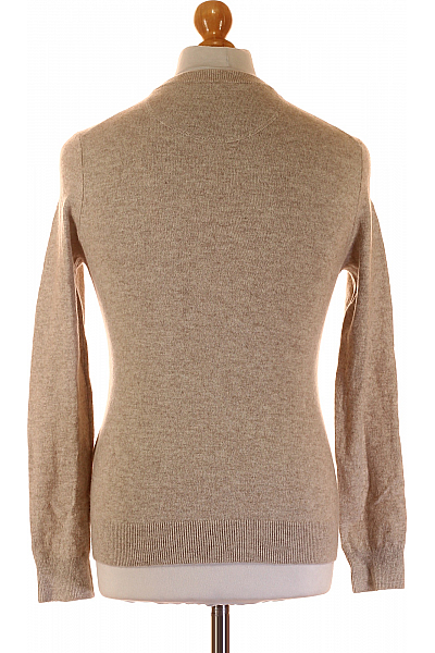 Pánský Svetr Vlněný Béžový MC NEAL Second hand Vel. M