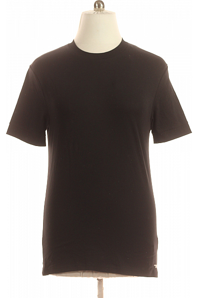 Jednoduché Pánské Tričko Černé DRYKORN