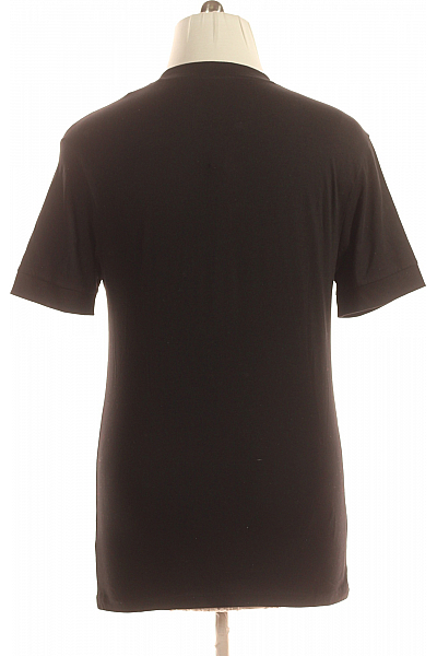 Jednoduché Pánské Tričko Černé DRYKORN