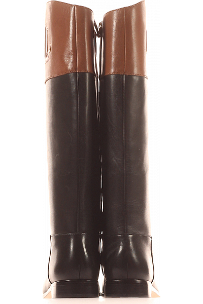 Ralph Lauren Dámské Boty Kožené Černé