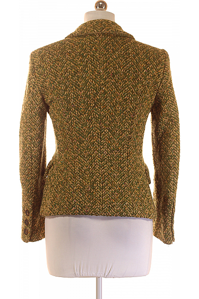 Teplé Dámské Sako Vlněné Zelené MARCCAIN Second hand