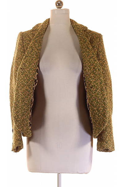 Teplé Dámské Sako Vlněné Zelené MARCCAIN Second hand