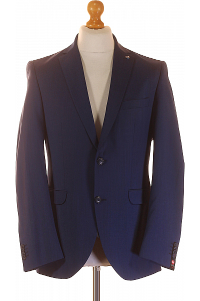 CLUB Of GENTS Společenské Pánské Sako Modré Vel. 48