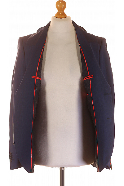 CLUB Of GENTS Společenské Pánské Sako Modré Vel. 48