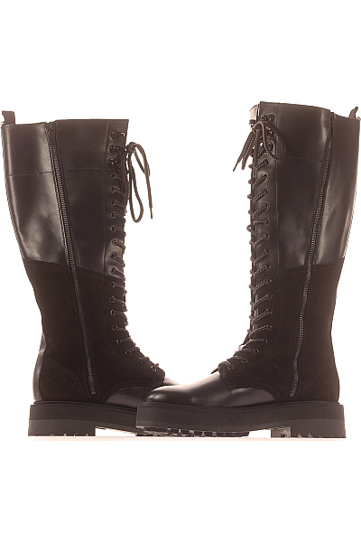 Dámské Kozačky Černé FILLING PIECES Vel. 42