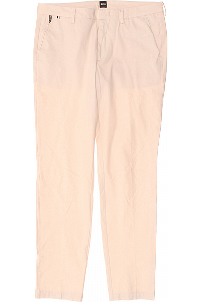 Pánské Chino Kalhoty Béžové Hugo Boss Outlet Vel. 50