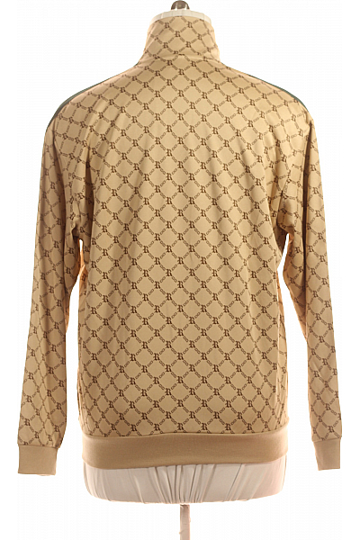 Pánská Mikina Na Zip Béžová REVIEW Vel. M