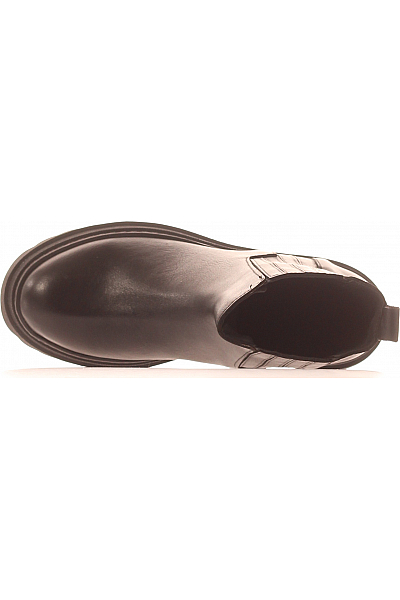 Inuovo Dámské Kotníkové Boty Kožené Černé Vel. 36