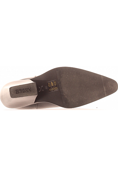 BRONX Dámské Boty Kožené Černé Vel. 39