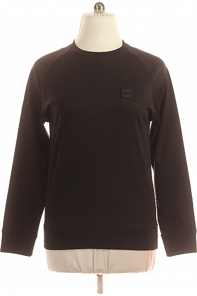 Pánská Mikina Bez Zapínání Černá Hugo Boss Vel. M Pánská Mikina Bez Zapínání Černá Hugo Boss Vel. M