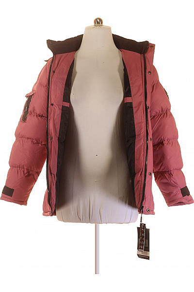 Dámská Bunda Růžová CANADIAN Outlet Vel. XL