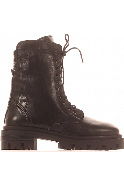 Dámské Workery Kožené Černé Inuovo Vel. 36