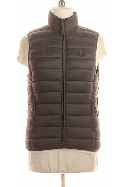 Pánská Vesta Šedá Vel.  M