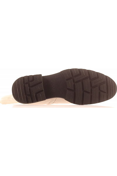 Dámské Boty Kožené Béžové GABOR Outlet