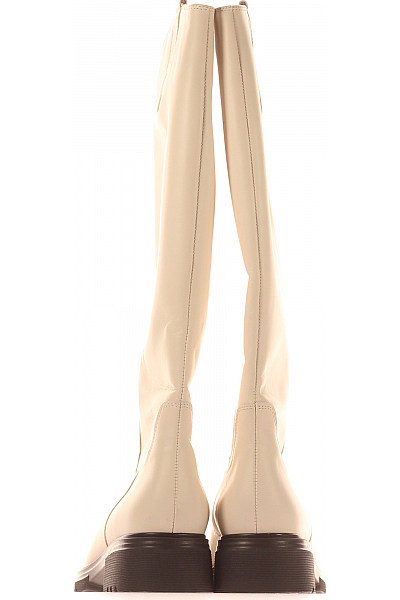 Dámské Boty Kožené Béžové GABOR Outlet