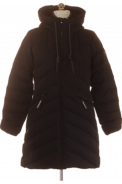 Geographical Norway Dámská Bunda Černá Second Hand Vel.  M Geographical Norway Dámská Bunda Černá Second Hand Vel.  M