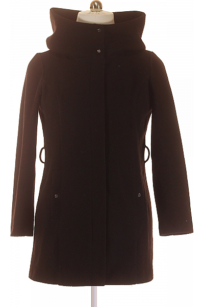 VERO MODA Dámský Kabát Černý Second Hand Vel. L VERO MODA Dámský Kabát Černý Second Hand Vel. L