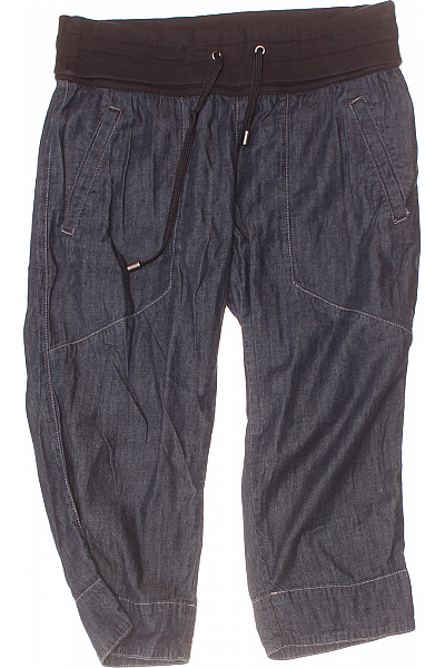 Dámské 3/4 Kalhoty Modré Second Hand Vel. XS
