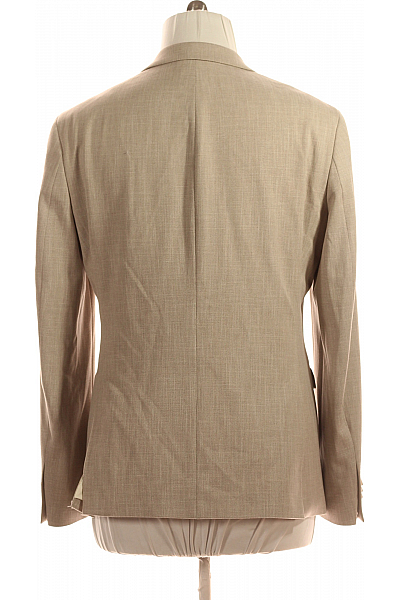 Pánské Sako Béžové MC NEAL Vel. 54