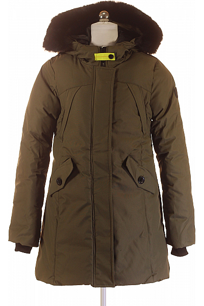 Zimní Dámská Bunda Zelená Geographical Norway Vel.  S