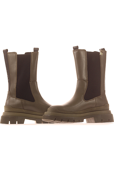 Dámské Boty Kožené Zelené G-Star Vel. 38