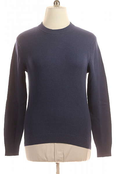 Pánský Svetr Modrý SELECTED Vel. M