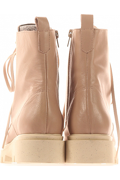 KANNA  Workery Kožené Béžové