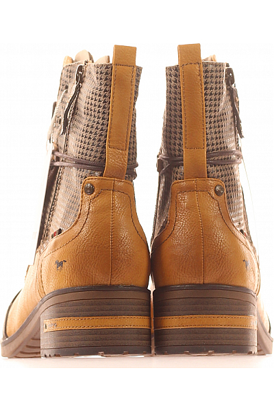 Pánské Boty Hnědé MUSTANG Outlet Vel. 45