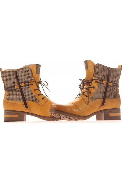 Pánské Boty Hnědé MUSTANG Outlet Vel. 45