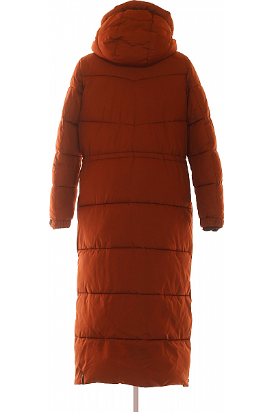 Khujo Dámská Zimní Dlouhá Bunda Hnědá Second hand Vel. M
