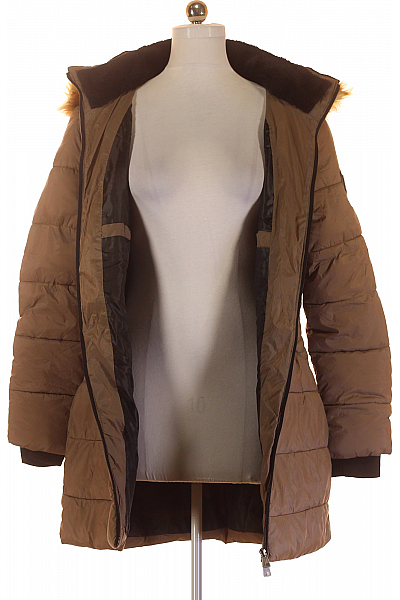 Zimní Dámská Bunda Hnědá Geographical Norway Vel. L