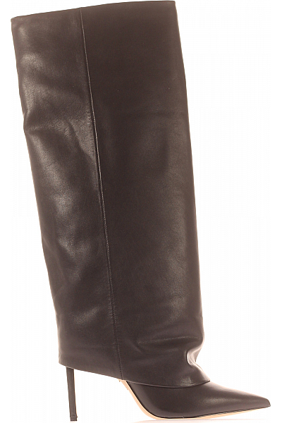 Dámské Kozačky Kožené Černé Aldo Vel.  41