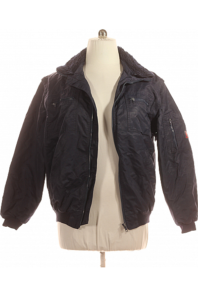 Pánská Přechodné Bundy Modrá Vel. L