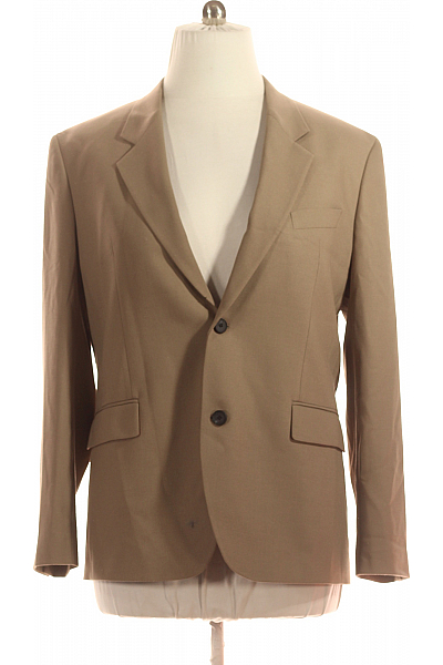 Hugo Boss Společenské Pánské Sako Hnědé Vel. 52