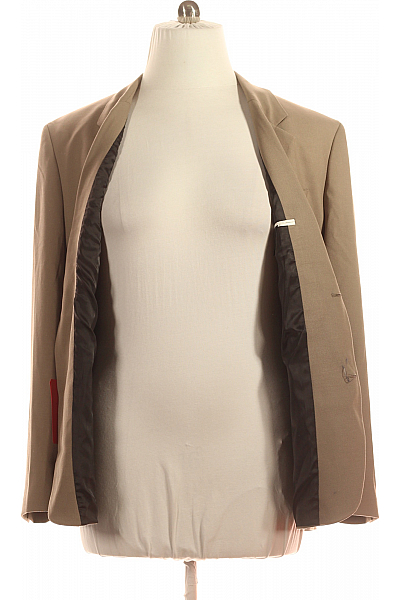 Hugo Boss Společenské Pánské Sako Hnědé Vel. 52