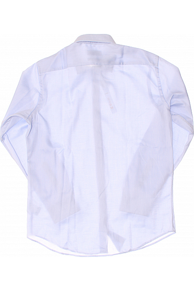 Christian Berg Pánská Košile Jednobarevná Modrá Vel. 39/40