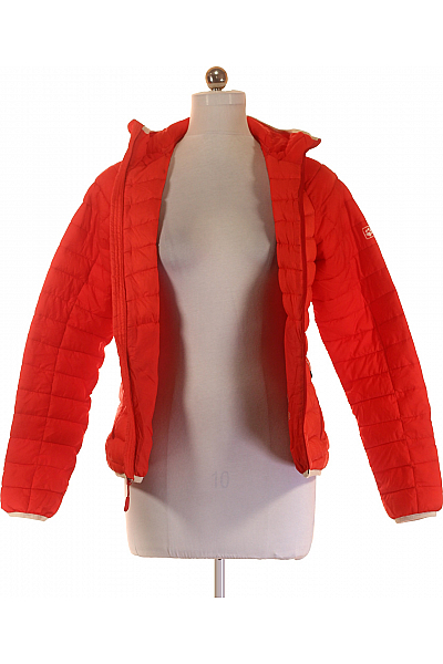 Prošívaná Dámská Bunda Červená Jack Wolfskin Vel.  M