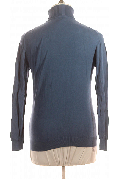 POLO CLUB Pánský Svetr Modrý Vel. L